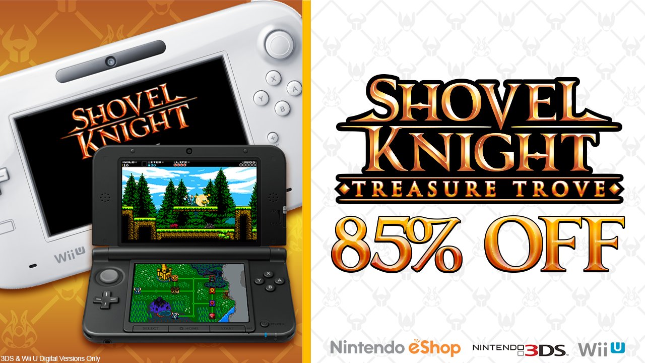 Yacht Games - Shovel Knight Dig is OUT NOW! on Twitter: "🚨The Wii U &amp; 3DS eShop will FOREVER March 27th!🚨 If you haven't picked up Shovel Knight: Treasure