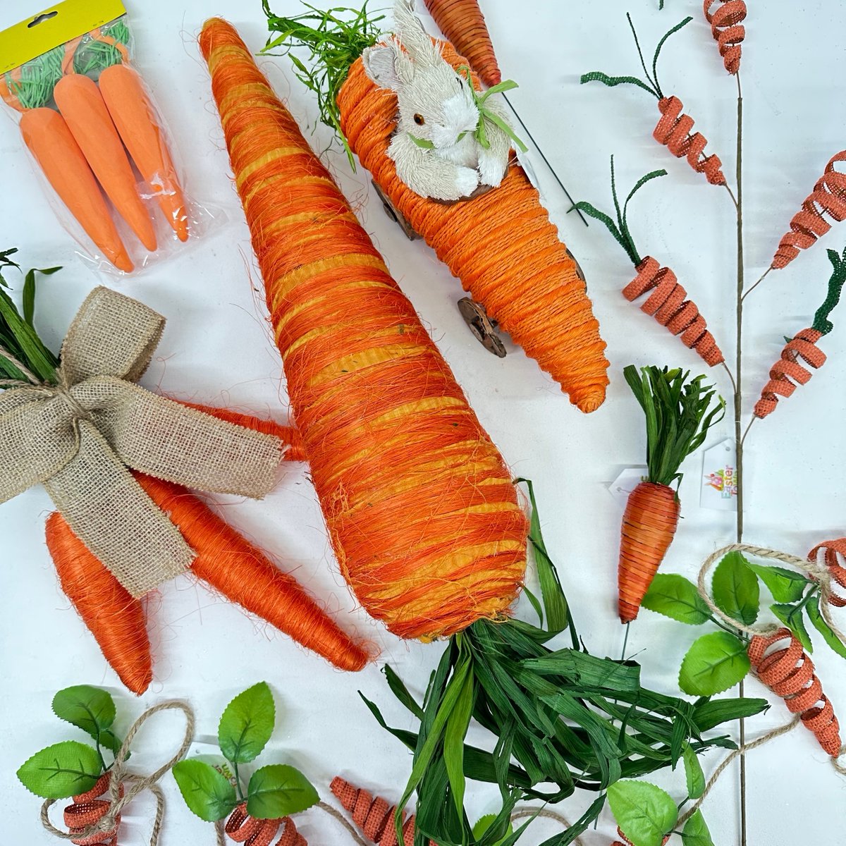 Decorate with carrots this Easter! 
⁠
🥕 Create a carrot garland

🥕 Fill a vase with carrots

🥕 Make a carrot wreath

🥕 Create a carrot topiary

More ideas visit christmaselves.com.au/easter or instagram.com/christmas_elve…
⁠
#easter_town_ #easter #eastertime #easter2023