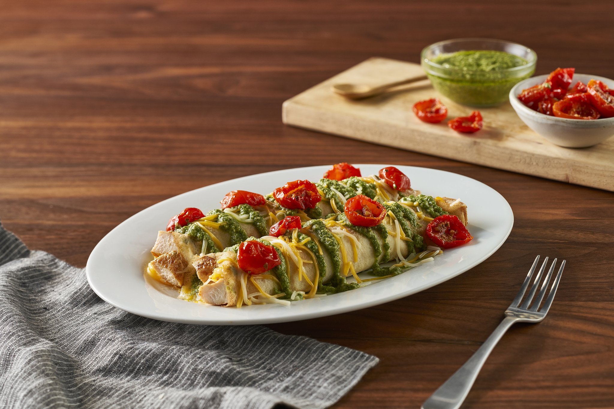 IHOP on Twitter "Chicken Pesto crepes. Savoring every bite of these
