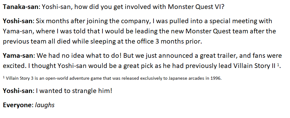 why is every japanese gamedev interview always like this