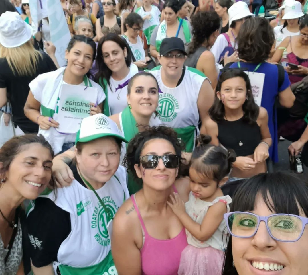 #8M en la calle 💚✌️