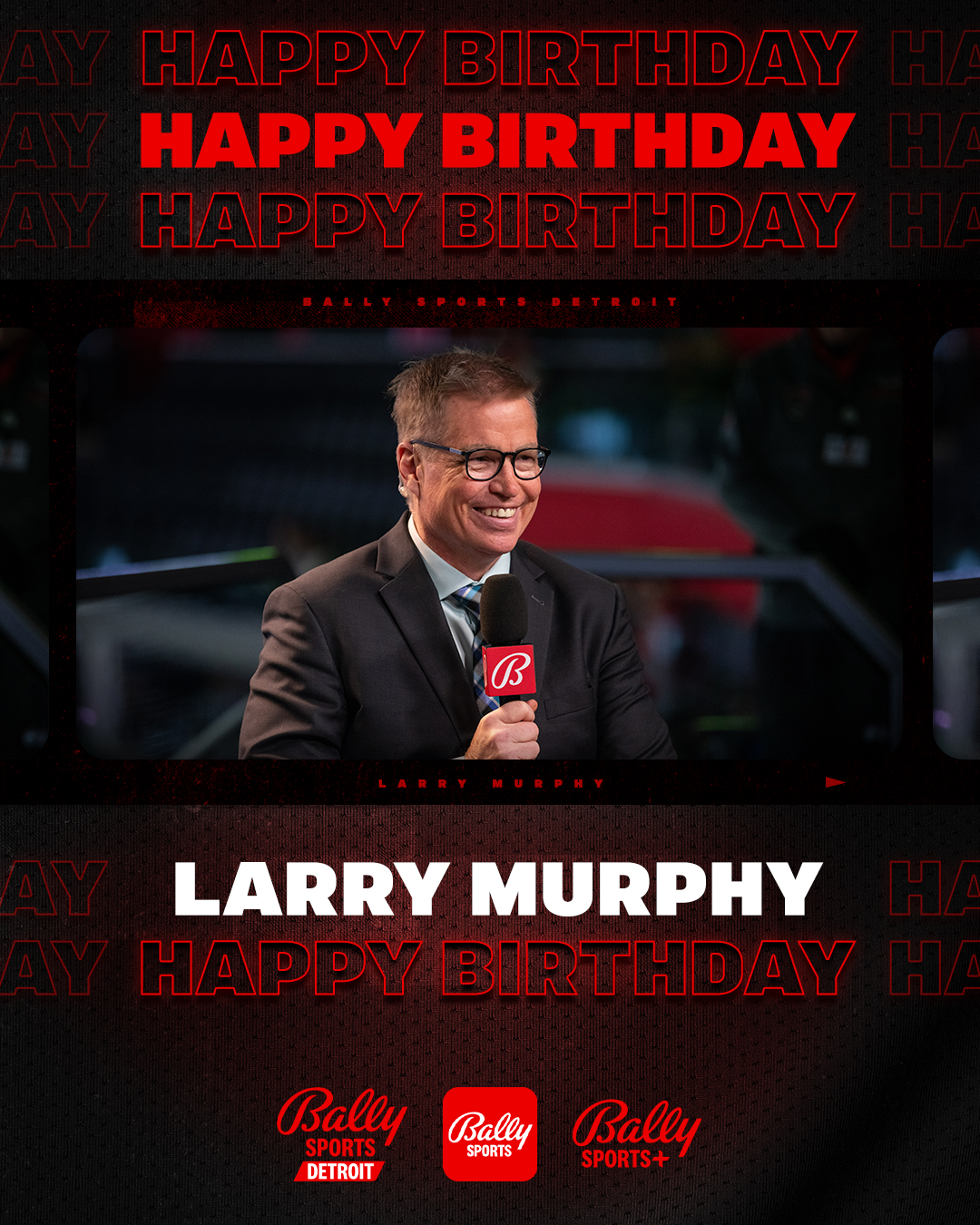 Wishing a happy birthday to our very own Larry Murphy! 