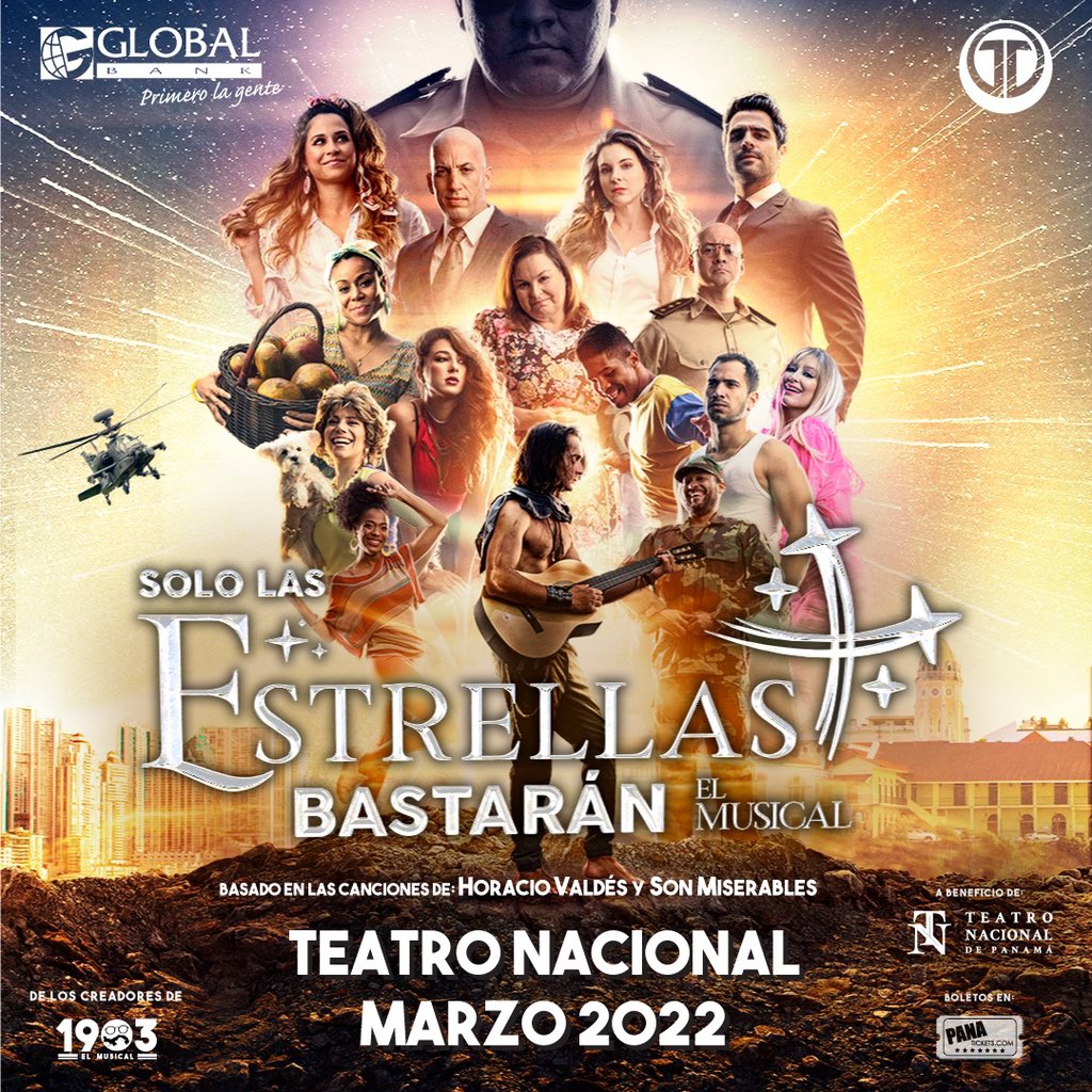 Hace un año exacto vimos nacer el sueño que tuvimos junto a un hermano que hoy nos observa desde las Estrellas.

Horacio Valdes vives para siempre ✨🇵🇦

<a href="/SLEBmusical/">Solo Las Estrellas Bastarán</a> regresará. 🔥