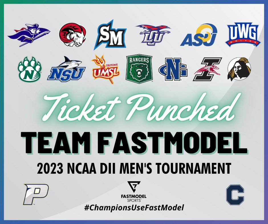 FMS_Software's tweet image. A big round of applause is in order for our talented @NCAADII teams who have secured their spots in the post-season! Congratulations and best of luck! 👏

#ChampionsUseFastModel #TeamFastModel