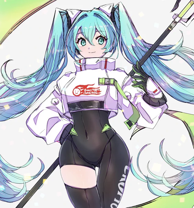 #ミクの日レーシングミクさん再掲 