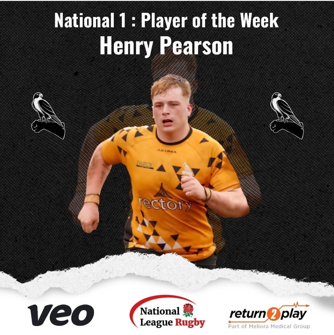 Big congratulations to our young <a href="/gloucesterrugby/">Gloucester Rugby 🍒</a> Tight Head, <a href="/Henrypearson143/">Henry Pearson</a> who's been awarded the <a href="/Natleague_rugby/">National League Rugby</a> 'Player of the Week' after a fantastic performance for <a href="/ChinnorRFCThame/">Chinnor RFC Thame</a>. Great work Henry! 💪🏽🍒

#henrypearson #gloucesterrugby #ChinnorRugby #TSMCTalent