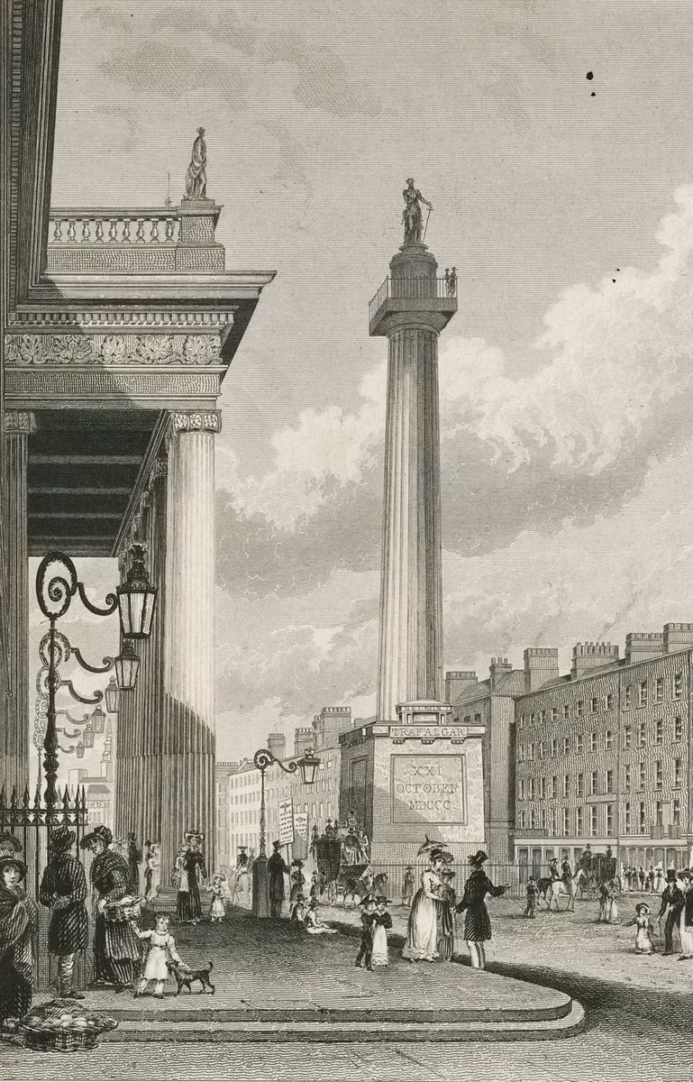 susanamper's tweet photo. 1966 โ Nelson's Pillar in Dublin, Ireland, destroyed by a bomb. #UptheIrish #ErigGoBragh #FourGreenFields #ATerribleBeautyisBorn https://t.co/q1kUiAm76t https://t.co/QGTTWnDQqP