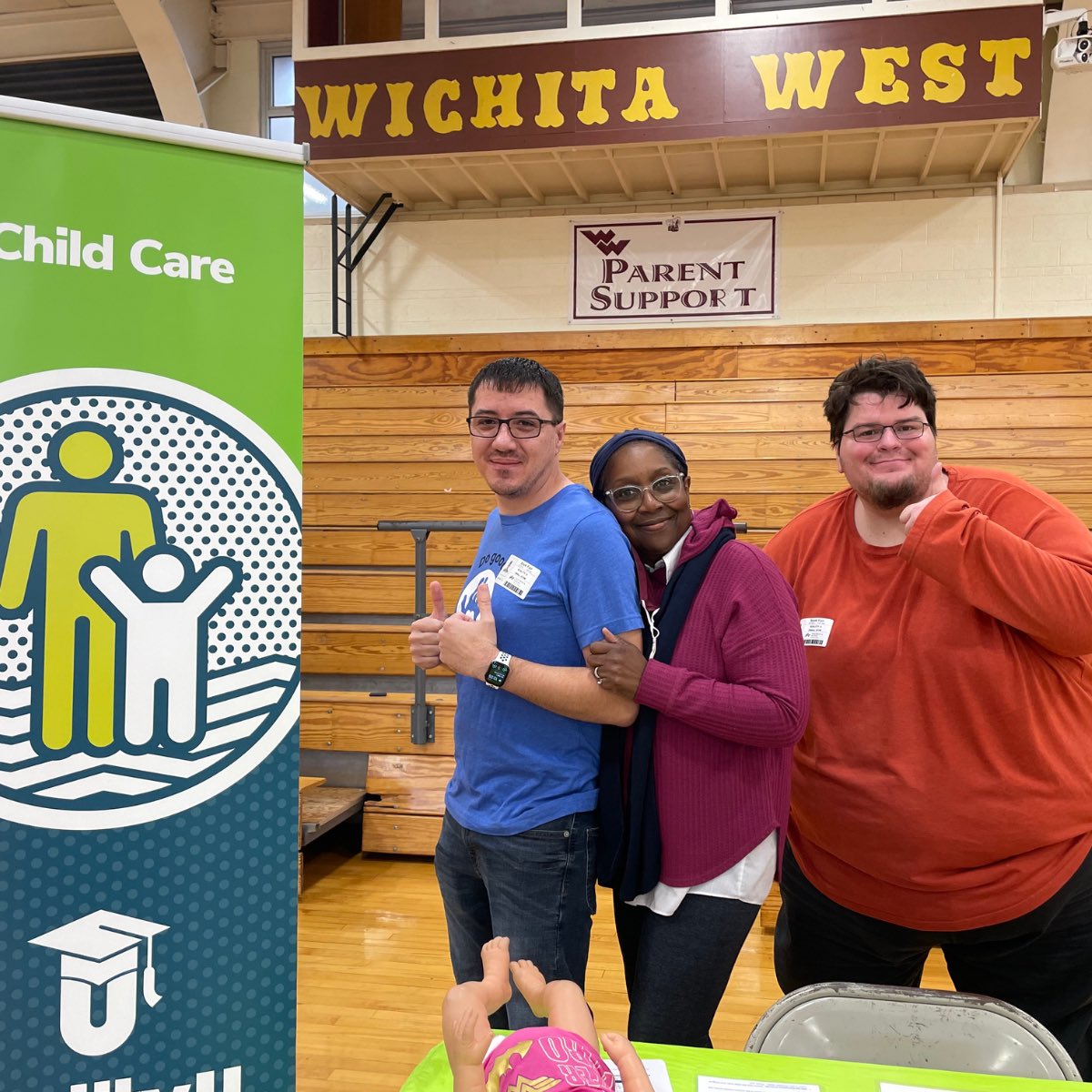 PandoInitiative's tweet photo. Reality U this week at @wichitawesthigh had some very special volunteers, including Seniors and West alumni Nicholas Vazquez, Velma Thompson and Cameron Houck! 
#pando #realityu #financialliteracy https://t.co/Zbo65GbF1H