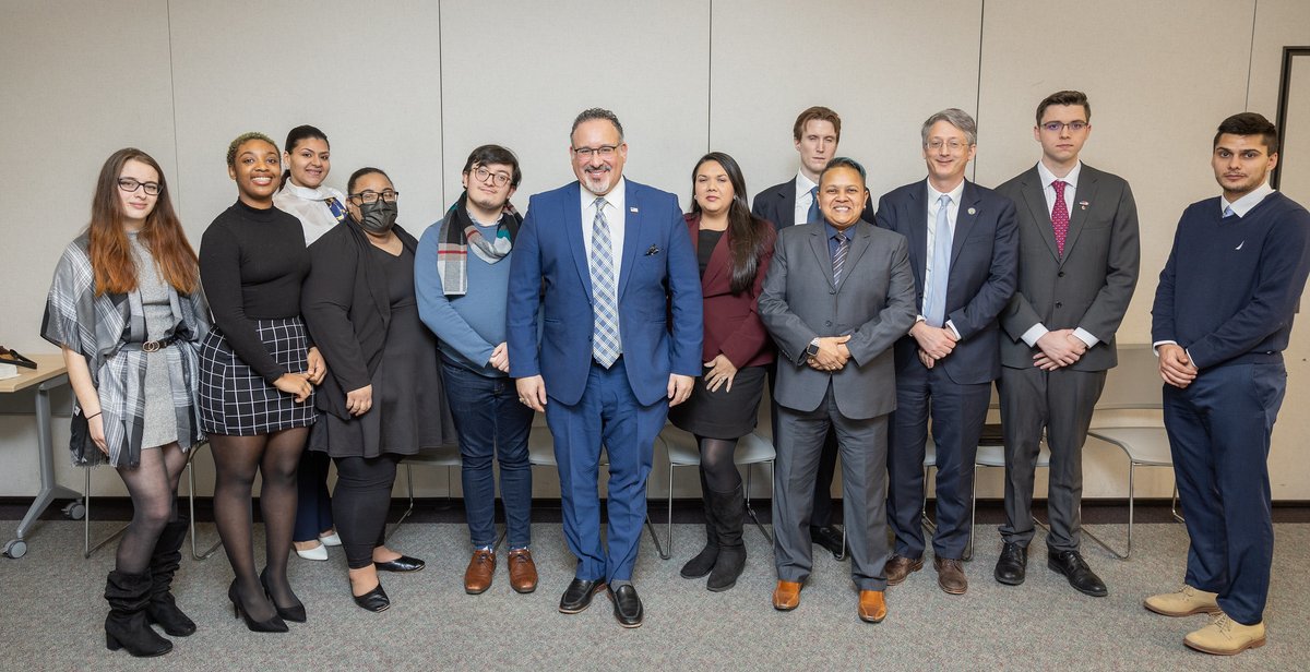 Last week, I heard from <a href="/MassDHE/">MA Dept of Higher Ed</a> student leaders about pressing issues facing MA college students, like difficulty meeting their basic needs and the high cost of textbooks.