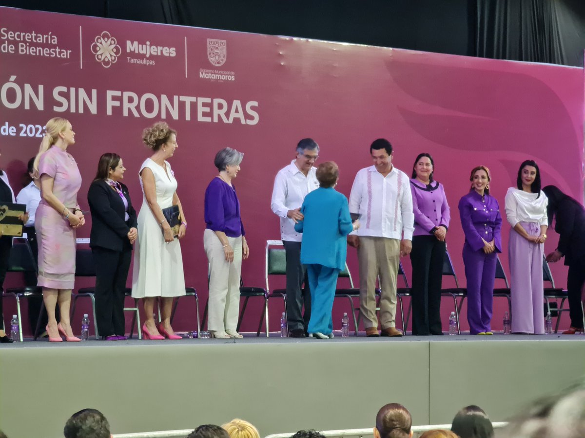 ¡El #ITCA se suma al Encuentro Internacional de la Mujer “Transformación sin fronteras” en #Matamoros! 

El gobernador <a href="/Dr_AVillarreal/">Américo Villarreal</a>, encabezó las actividades en conmemoración del Día Internacional de la Mujer en compañía de la Dra. María de Villarreal.

1/2