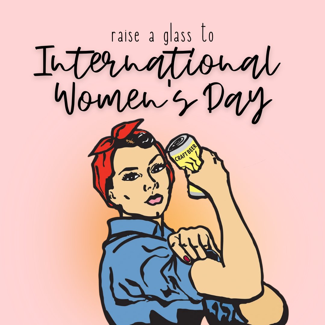 Happy #InternationalWomensDay to all of you incredible women out there, we raise a glass to you!  💕💕At the taphouse today we've got #yoga at 5:30 and #bingo at 7!

#brewery #BWBC #ttownbrewed #ttown #craftbrewery #localbrewery #blackwarrior #craftbeer #tuscaloosa #drinklocAL