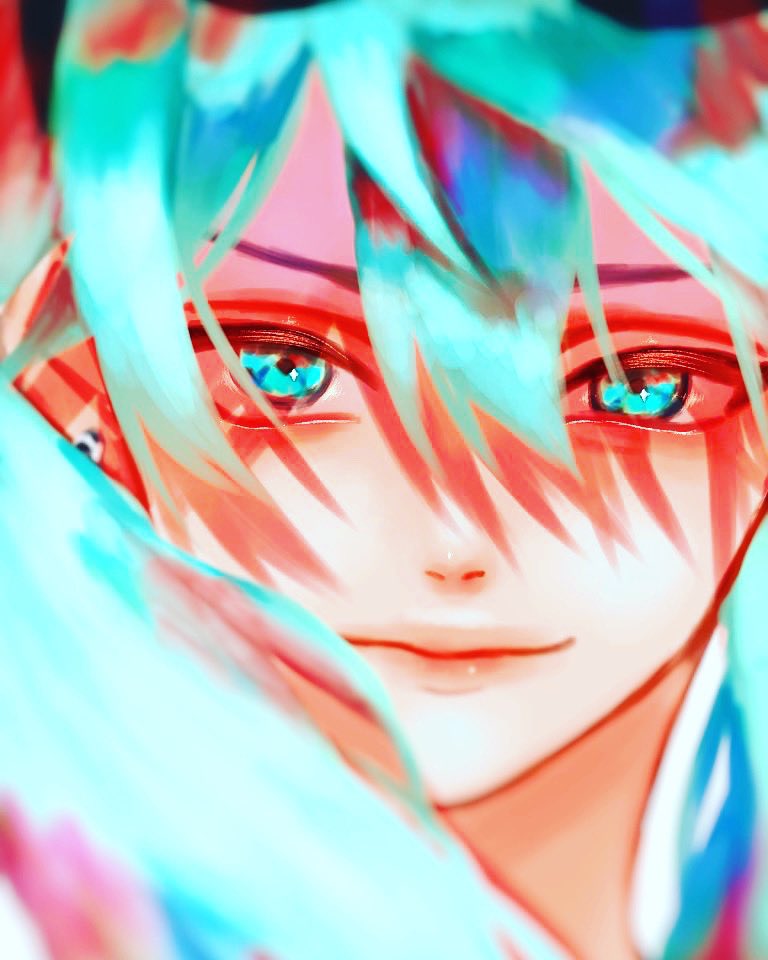 初音ミク 「#ミクの日2023 お気に入りのミクちゃん(最近描いてないだけ) 」|花月のイラスト