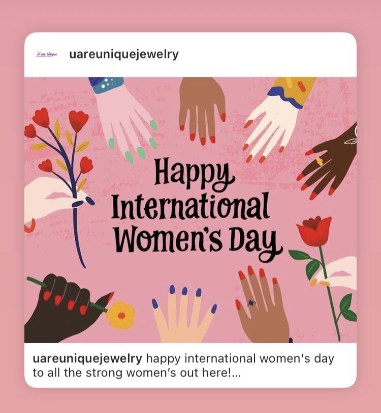 Happy International Women’s Day!! 

#Blessings #InternationalWomensDay #Women #InternationalWomensDay2023 #female #letsgo #goodness