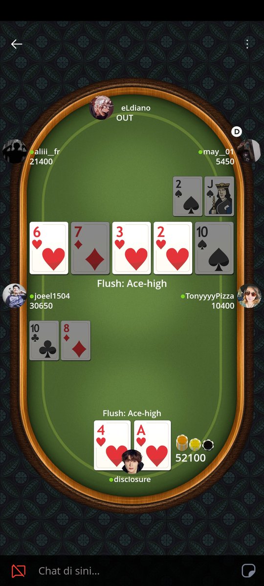 Lama gak main holdem tetiba ada turninya