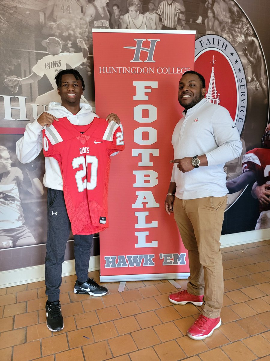 After a great visit and conversation with <a href="/1CoachWhite2/">Coach Ryan White</a> I am blessed to receive an offer from <a href="/HawksFootball/">Huntingdon Football</a> ! <a href="/BranchRecruits/">BranchRecruits</a> <a href="/Coach_Nance/">Aaron Nance</a> <a href="/jntester/">Jason Tester</a>