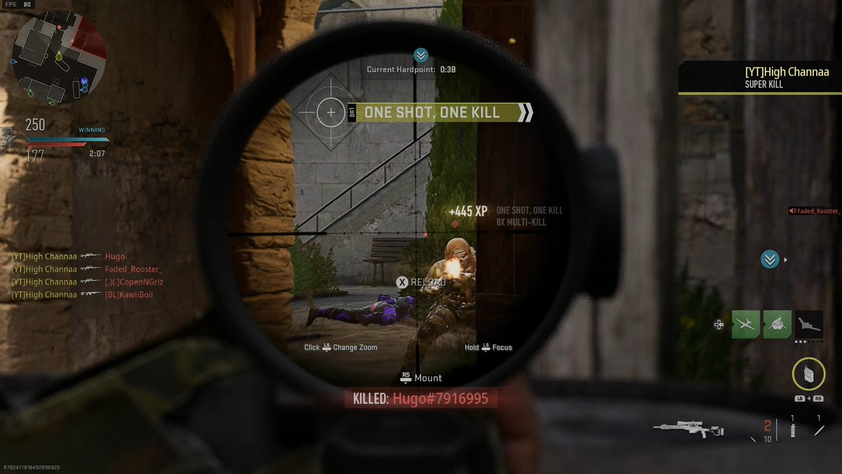 absolutely smacked one of the best clips ive ever hit #MWII #ModernWarfare2 #ModernWarfareII #Sniping