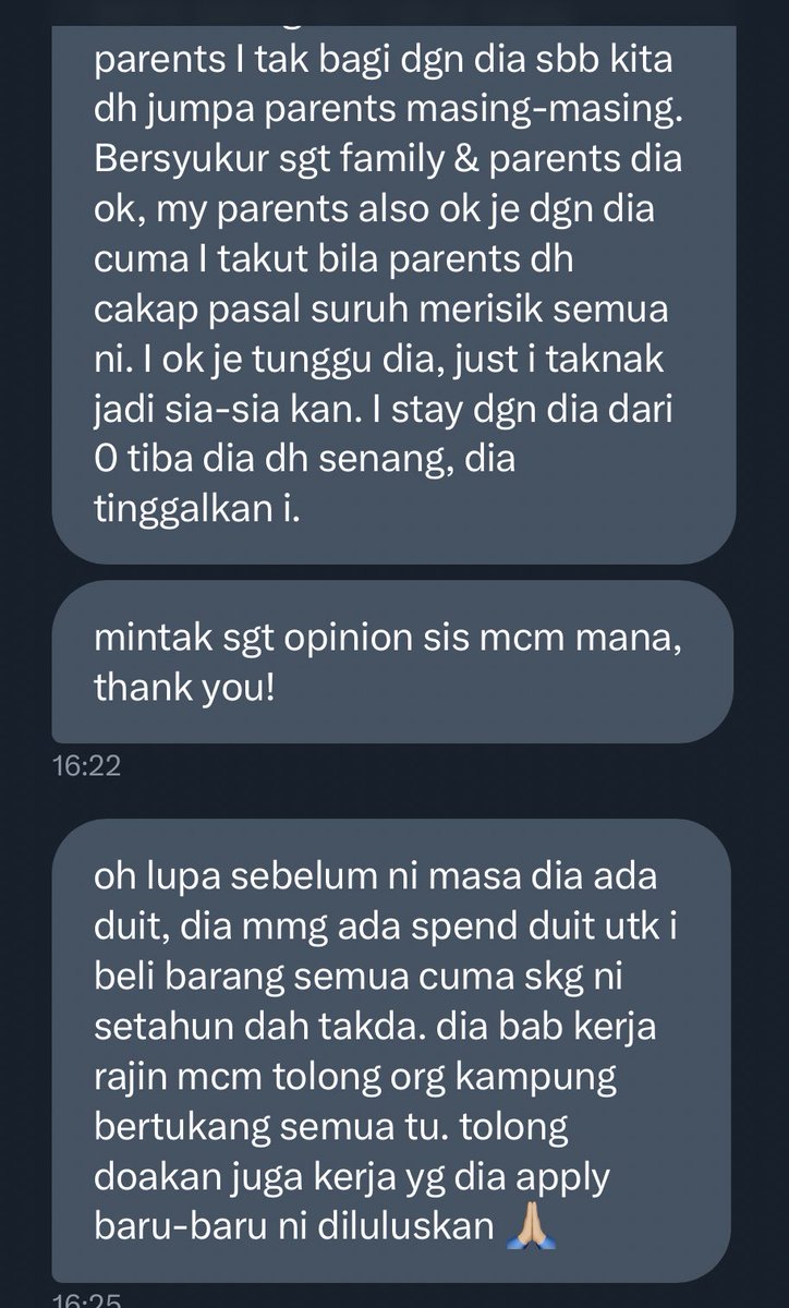 weddingtwt_MY's tweet photo. Lelaki di uji saat dia ada segalanya, tapi perempuan di uji saat lelaki tiada apa.

Jangan takut pada benda yg tak pasti, mcm takut dia tinggalkan kita masa dia dah senang. Sedangkan kita bersama dia dari saat dia susah. 

We never know hati manusia. https://t.co/ahKoVoaLzc