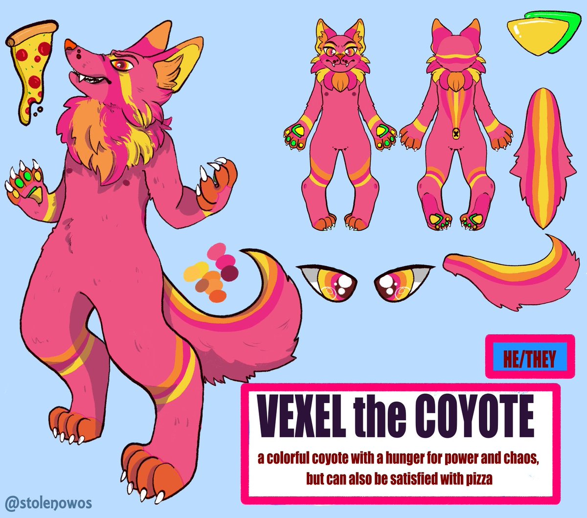 stolenowos's tweet photo. @YayJayBae Yes! Here's my artwork I'm VERY open for commission rn 👀 ranging from $20-60 and $6-8 for stickers! https://t.co/pxh36nvdbV