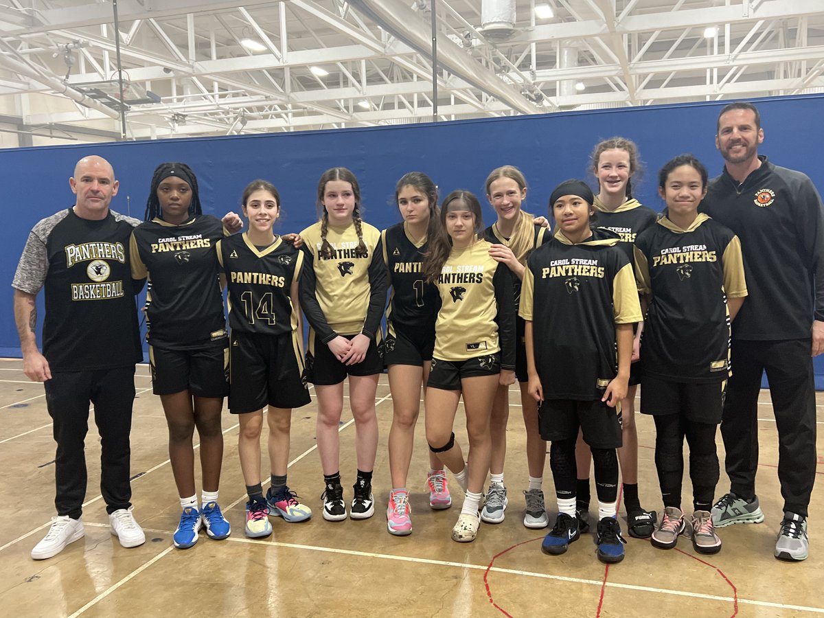 Congratulations 7th Grade Girls! 2nd Place DYTBL Gold Division!