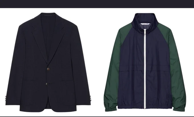 ユニクロ3/24発売のスポーツウェア
江っぽいのある 