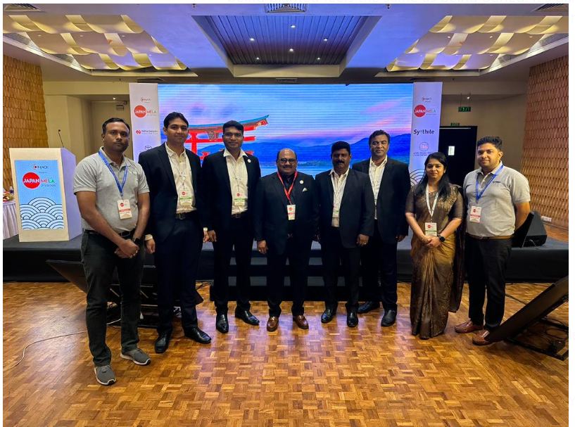 Synthite Team attending Japan mela 2nd edition at Ramada cochin.

#synthite #spice #oleoresin #Japanmela