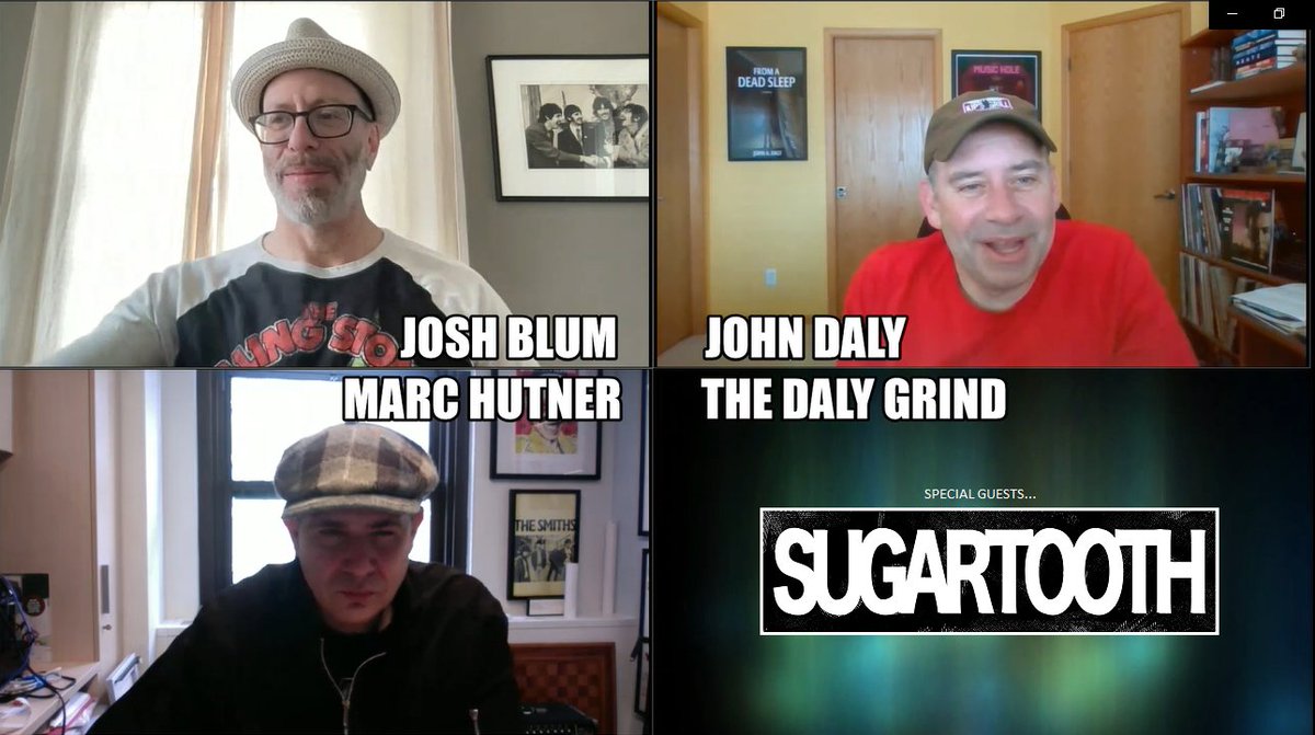 JohnDalyBooks's tweet photo. Sooo great talking to these guys today. #Sugartooth is back! Catch my interview with the band in Monday's #DalyGrind! 🎸
https://t.co/bfFGKpryCd https://t.co/jfjHc3WXXf