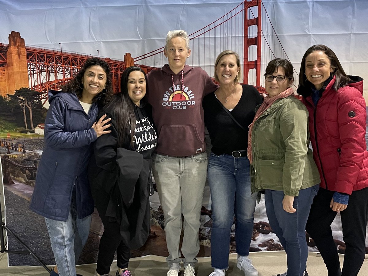 The 2023 CAHPERD Conference Committee is here in Santa Clara..."Creating Connections and Building Bridges!"