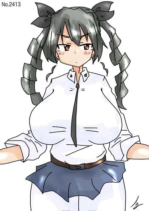 [腕まくりアンチョビ]#1日1ドゥーチェ 