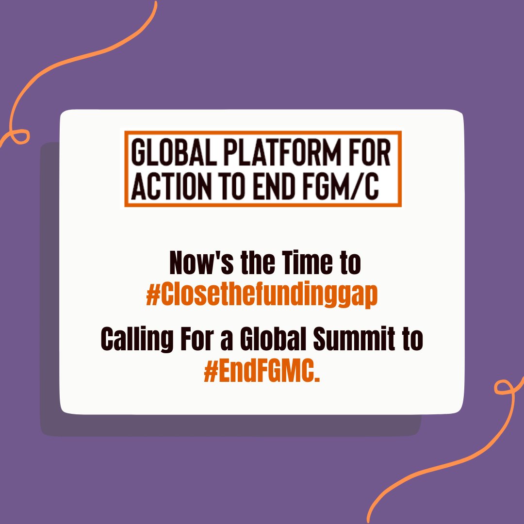 This #IWD2023 the Global Platform for Action to End FGM/C is cosigning a letter calling for an emergency global summit to secure financial commitments & actions needed to #EndFGMC 

Now is the time to #closethefundinggap 

👉Read letter: actiontoendfgmc.org/a-joint-letter…