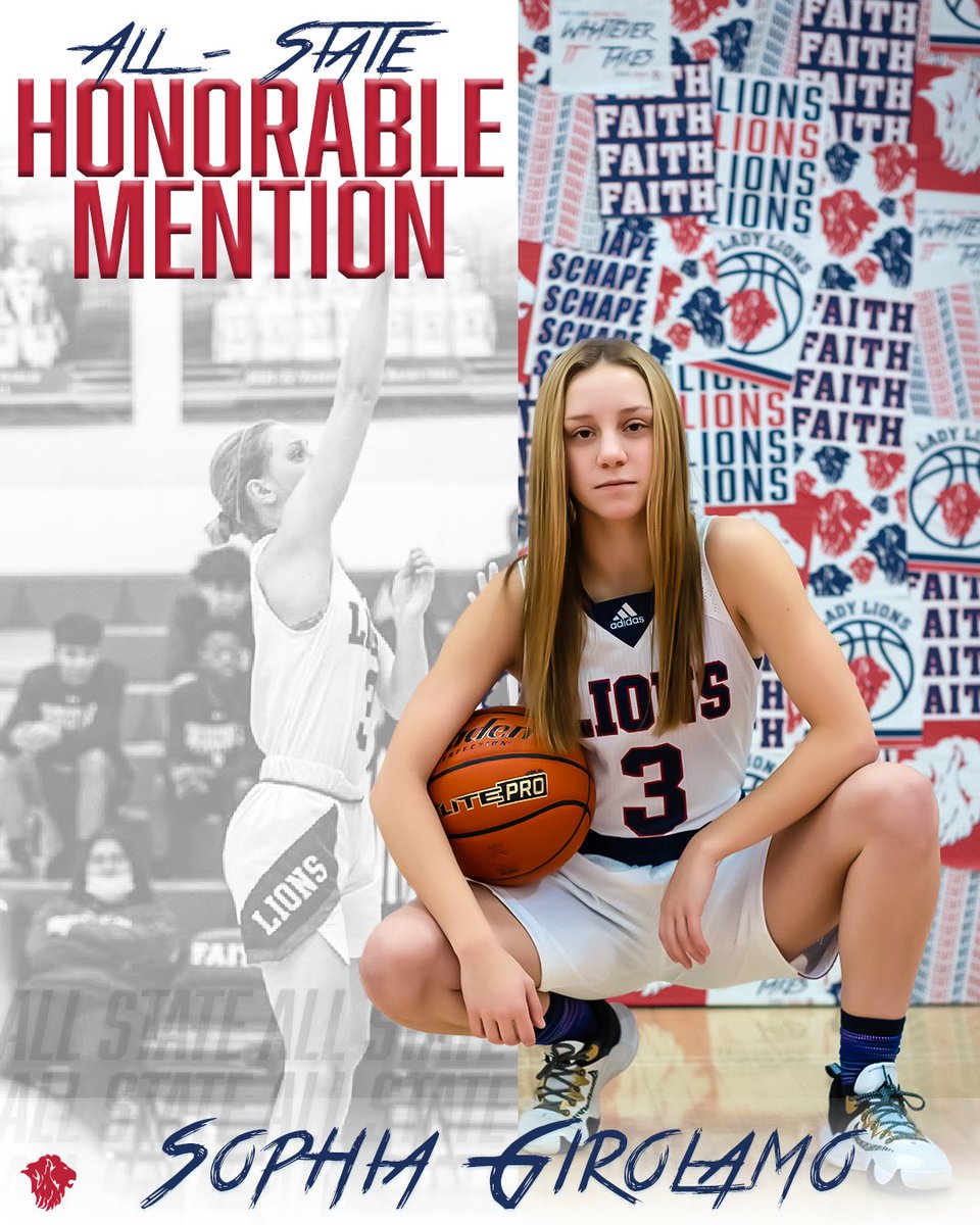 GFCSWBB's tweet photo. Congrats to @SophiaGirolamo3 on being selected TAPPS 5A All State Honorable Mention! #gfcswbb #wearefaith #tappsbasketball https://t.co/cAlr32hDf1