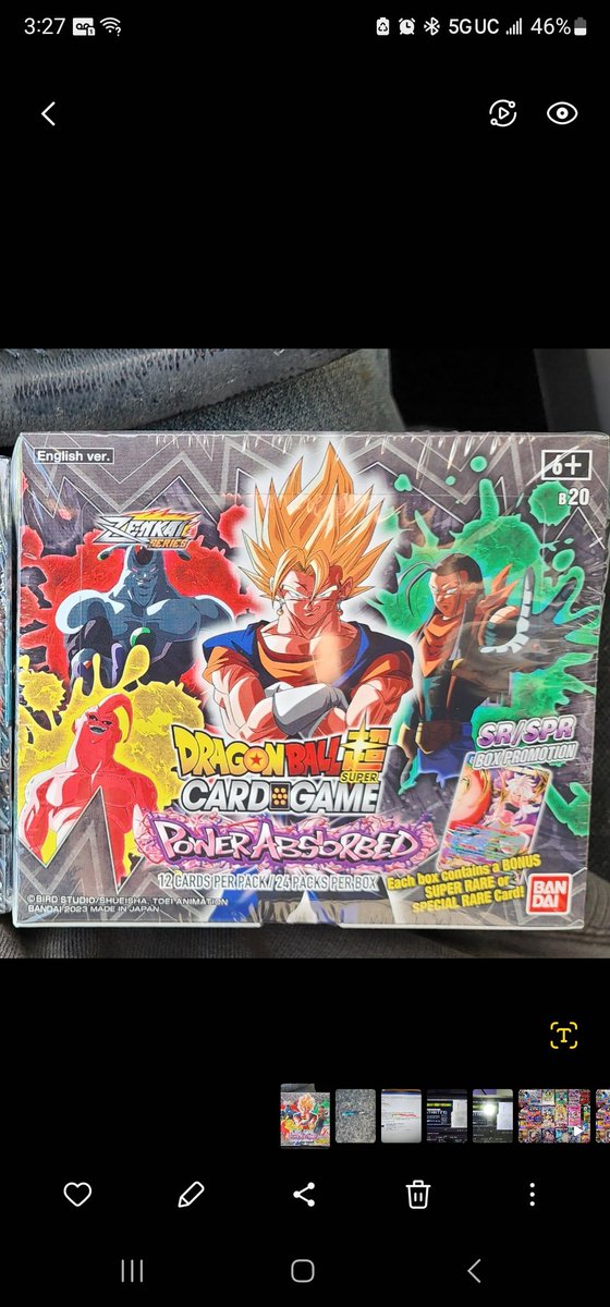 EdiblePMedia's tweet photo. 💥 NEW DBZ AND YUGIOH 💥
In stock...let us know if you are interested!!! LIMITED SUPPLY!!!
#mazeofmemories #powerabsorbed
#DragonBallZ #yugioh #yugiohtcg https://t.co/FQaOH6iKaN