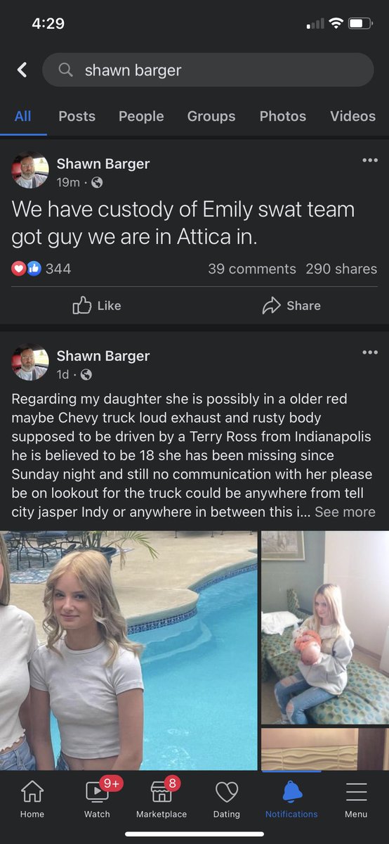 092993thatbitch's tweet photo. #EMILYBARGER #MISSINGCHILD IS FOUND SAFE! GOD IS GOOD! ππ https://t.co/SuUNJlPAkw
