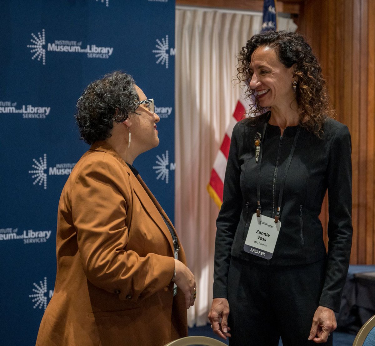 US_IMLS's tweet photo. Thank you to the 100 museum and cultural leaders who joined IMLS for the recent #IMLSConvening: Museum Leadership in Challenging Times. Check out the engaging keynote recordings for key takeaways ⤵️ https://t.co/eMsFbfUpO5. #IMLSMuseums https://t.co/OKMyhJRCUg
