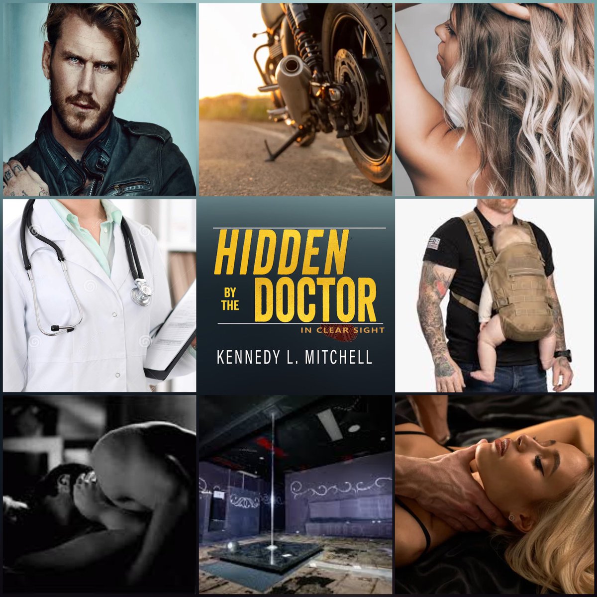 Moms_Book_Xscap's tweet photo. #NewRelease
#NowAvailable Rev up your Kindle with Caradee and Miller in HIDDEN BY THE DOCTOR (#InClearSightSeries 4) by @KLMBooks
Go to https://t.co/enAFAH1NCQ for details.
#KennedyLMitchell #InClearSight #RomanticSuspense #Standalone https://t.co/49D1PC3QKW