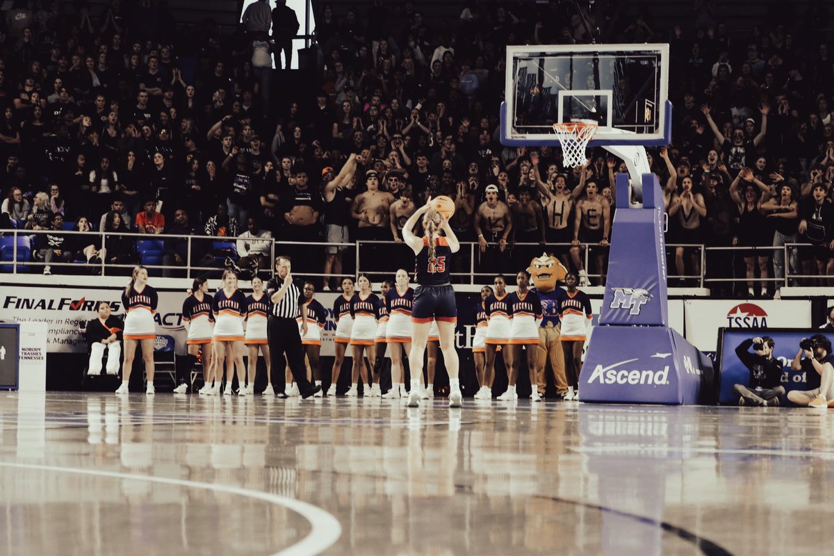 Pretty cool shot from the Lady Blaze vs Lady Cavs game