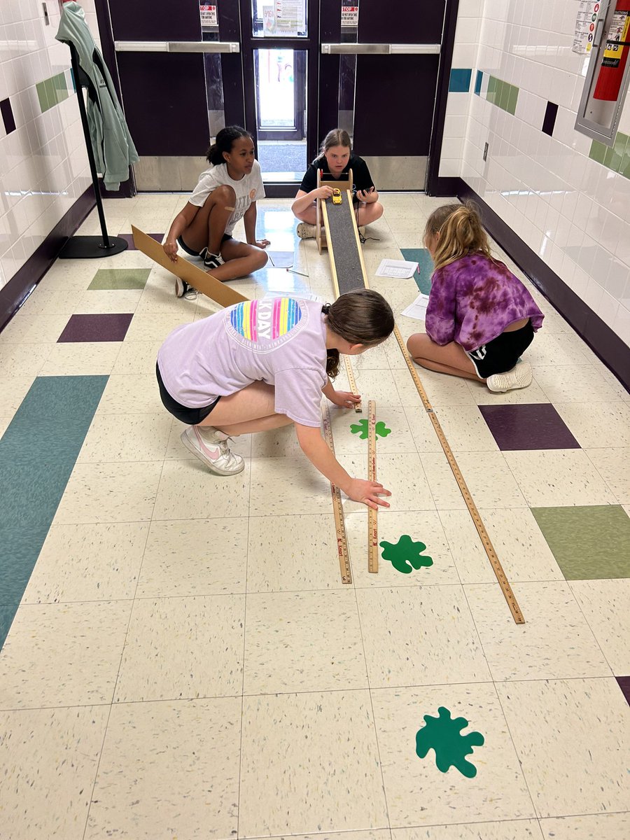 Fun day working on force and motion and increasing our experiment building muscles!! 📝🚗 <a href="/BESTexans/">BESTexans</a>