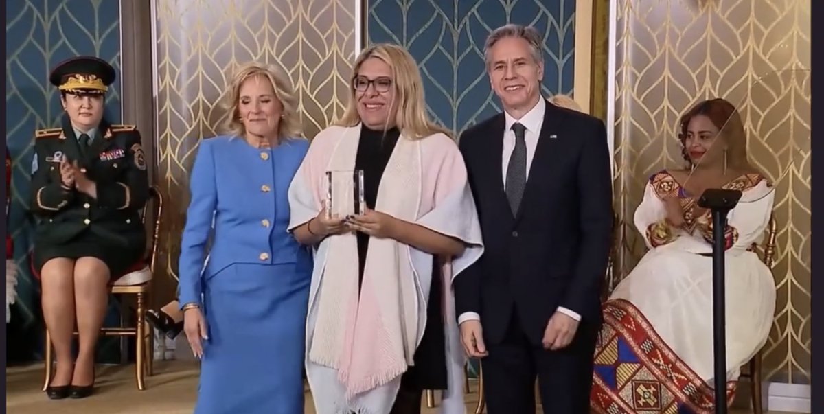 TimKennedyMMA's tweet image. To all of you fathers with daughters, just wanted to let you know that the International Women Of Courage Award went to a biological male.