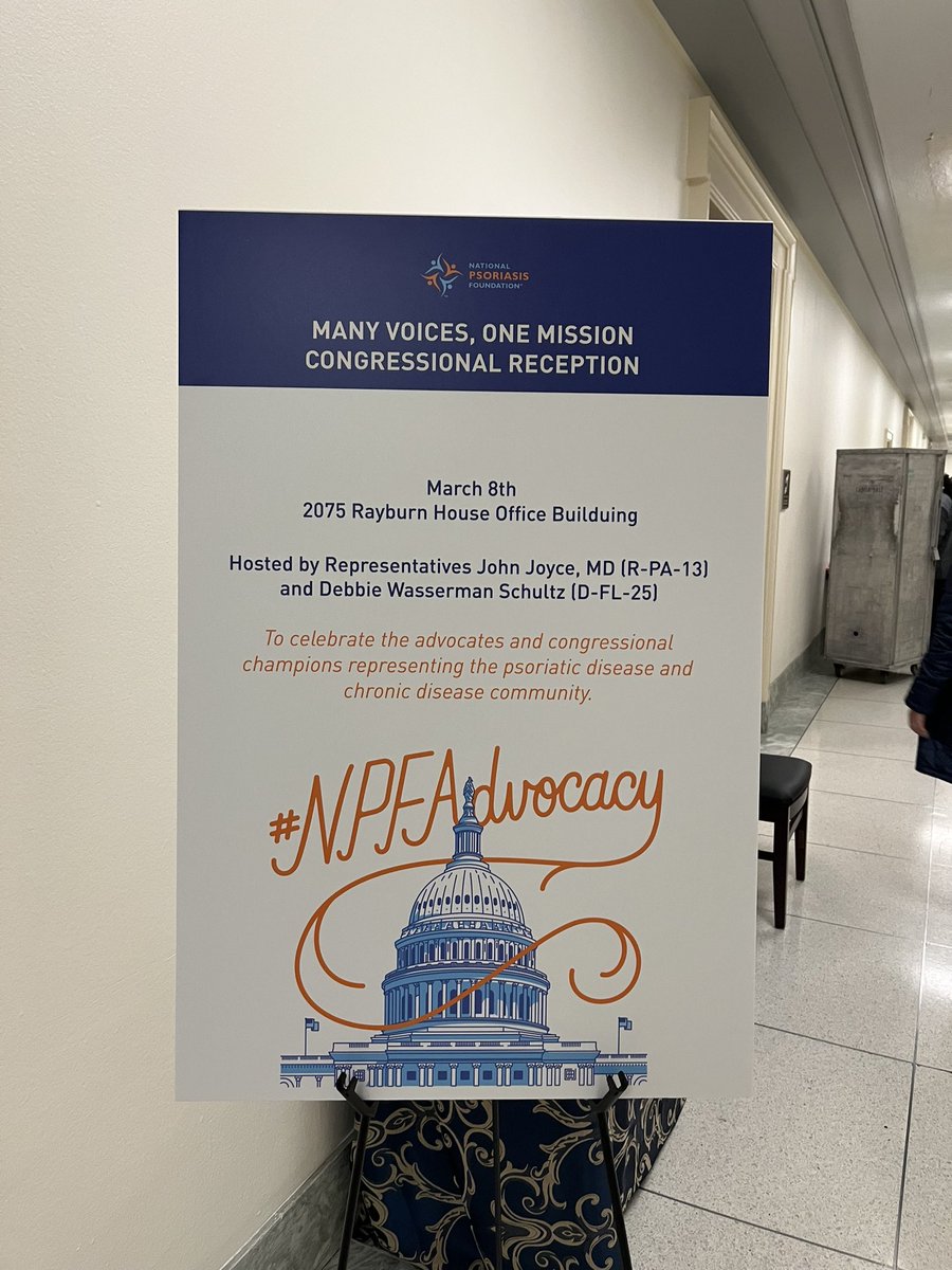 #NPFAdvocacy @NPF preparing to speak to my representatives about #psoriaticdisease and #chronicillness tomorrow