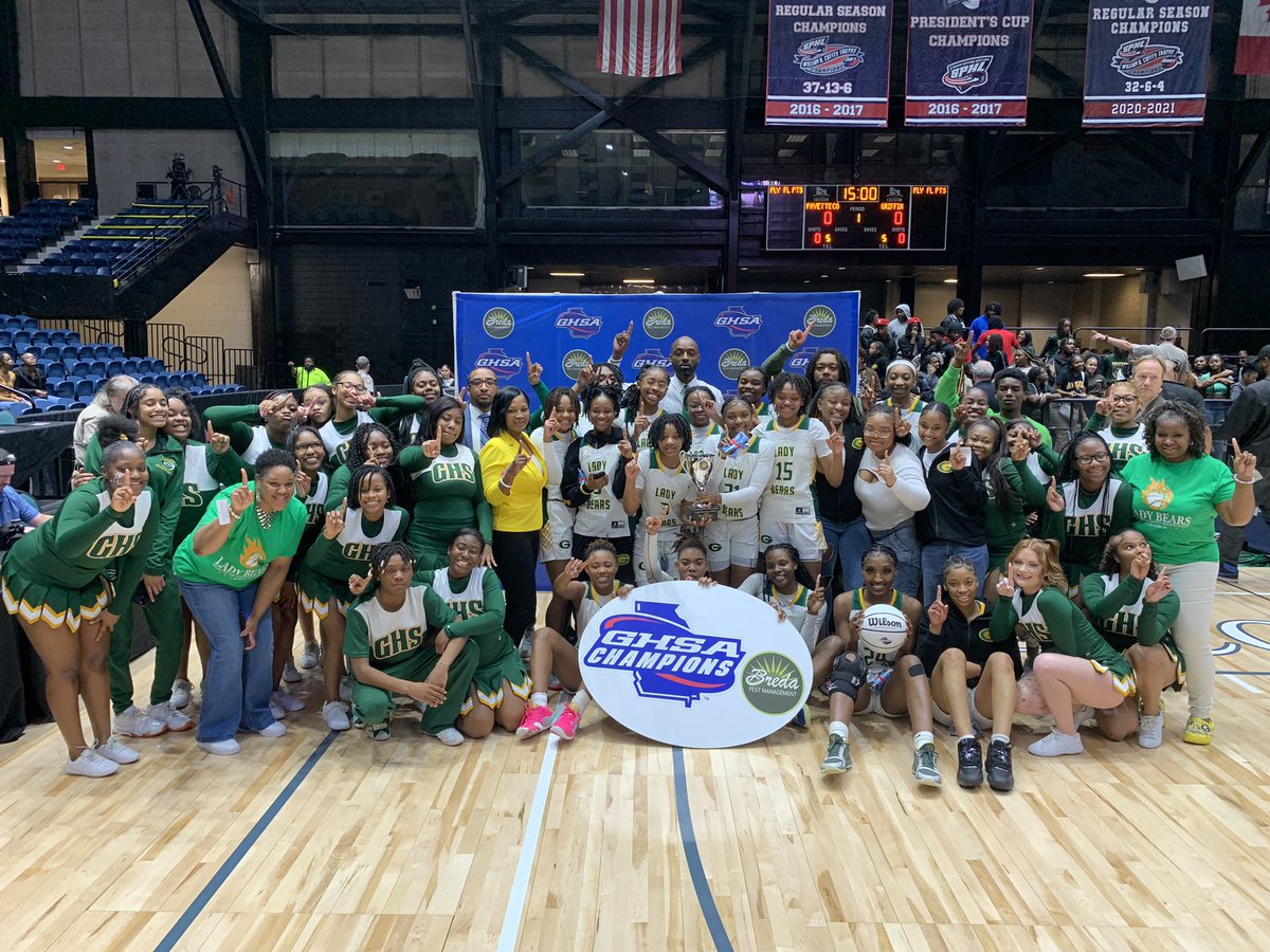 Kyle Sandy (@kylesandy355) on Twitter photo 🏆<a href="/OfficialGHSA/">GHSA</a>🏆 Class 4A
F
R2 #1 No. 2 <a href="/TheGriffinBears/">Griffin High School Athletics</a> 51
R2 #2 No. 3 <a href="/BravettesBBall/">Baldwin Bravettes</a> 47
Bears close game on 8-0 run. First state title.
<a href="/DuranhamAaliyah/">Aaliyah Duranham</a> 20p 7r
<a href="/IamLeahTurner/">Leah Turner</a> 17p (all in 2H)
<a href="/janayeee_w/">Janaye Walker</a> 21p 19r 3a
<a href="/kassneal21/">Kassidy Neal</a> 12p 4r
RECAP: sandysspiel.com/2022-23-ghsa-b… 🏆<a href="/OfficialGHSA/">GHSA</a>🏆 Class 4A
F
R2 #1 No. 2 <a href="/TheGriffinBears/">Griffin High School Athletics</a> 51
R2 #2 No. 3 <a href="/BravettesBBall/">Baldwin Bravettes</a> 47
Bears close game on 8-0 run. First state title.
<a href="/DuranhamAaliyah/">Aaliyah Duranham</a> 20p 7r
<a href="/IamLeahTurner/">Leah Turner</a> 17p (all in 2H)
<a href="/janayeee_w/">Janaye Walker</a> 21p 19r 3a
<a href="/kassneal21/">Kassidy Neal</a> 12p 4r
RECAP: sandysspiel.com/2022-23-ghsa-b…