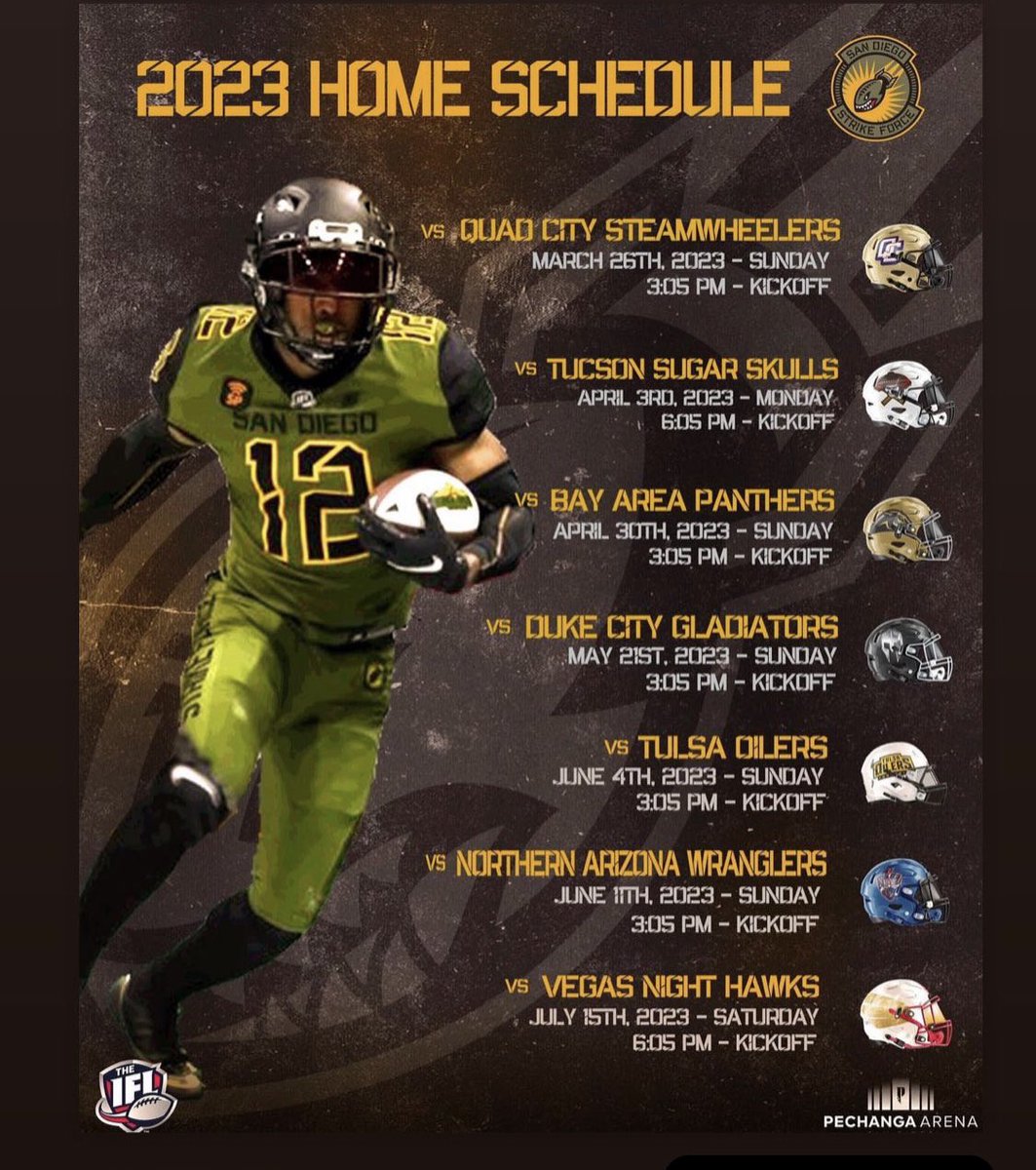 TheRealBadejo's tweet image. Training camp is this week! 🥷🏾

SAN DIEGO LETS RIDE! 🤙🏽

No better time than now!🔥

That last photo says it all😎

@sdstrikeforce @TheIFLNetwork @IndoorFL