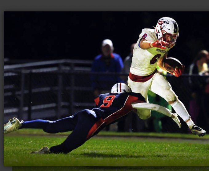 After great conversations with <a href="/CoachPGallagher/">Peter Gallagher</a> and <a href="/Coach_Endy/">Jeff Endy</a> I am excited to announce my commitment to continue my academic and athletic career at Ursinus College!  Thank you to my coaches, teammates, and family that have helped me get here! <a href="/UrsinusFootball/">Ursinus Football</a> <a href="/PApatriot_fb/">PittstonAreaFootball</a>