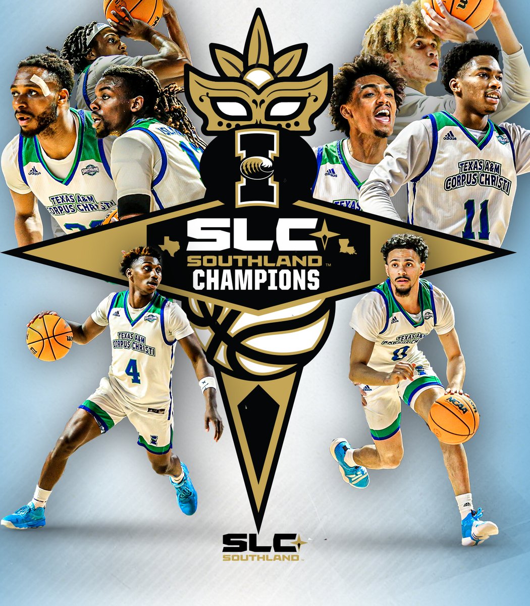 SouthlandSports's tweet photo. 𝗕𝗔𝗖𝗞-𝗧𝗢-𝗕𝗔𝗖𝗞! 🏆🏆

Texas A&amp;M-Corpus Christi has REPEATED as Southland Basketball Champions!

#EarnedEveryDay https://t.co/UuOA5JE7mj