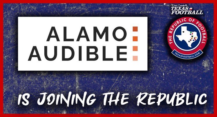 CravenMike's tweet photo. BOOM 

The Republic of Football is growing. 

The only UTSA podcast I had in mind when growing our network was @AlamoAudible. A must listen for all #BirdsUp fans. Finally talked @JaredUTSA into working with me on a project. https://t.co/nco34rIr6m
