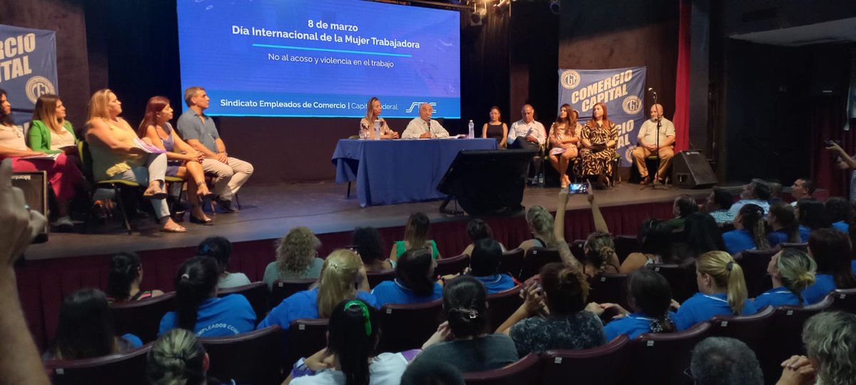 Hoy en nuestro querido sindicato nos sentimos mucho más representadas y cuidadas!!! Gracias Cros. <a href="/cavalieri/">jenny</a> <a href="/sabriparedessec/">Sabrina Paredes</a> <a href="/carlosperez/">carlos lopez perez</a> <a href="/GustavoINCSA/">Gustavo D Bustamante</a> por poner a nuestro género en lo más alto!!! 💪🏼 8M 
Día de las mujeres trabajadoras!!!
