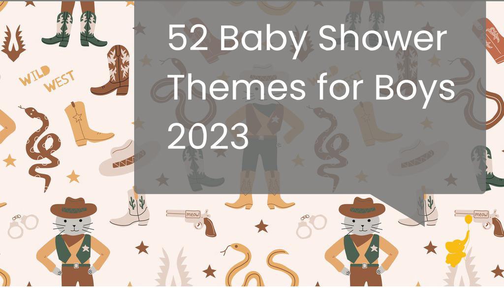 Check out the inside track on what is trending in our built-in theme gallery and out in the wild world of baby showers when it comes to themes for boys.

Read more 👉 lttr.ai/7qQi

#BoyBabyShower #WebBabyShower