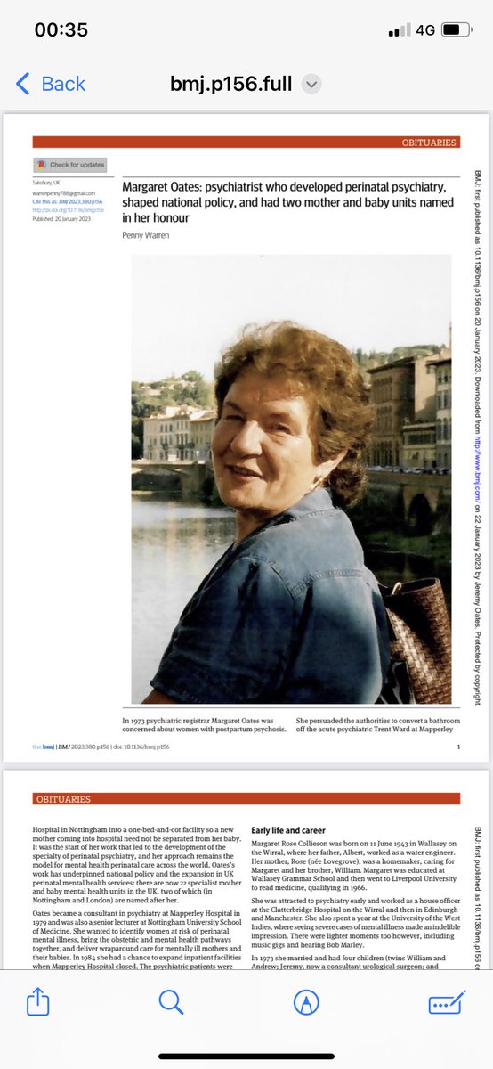 KateEOates's tweet photo. #InternationalWomensDay Remembering the strongest woman I’ve known. When I did the Morpeth course (senior pharmacists course…yes I am a 🦖) we were asked to speak about someone who had inspired us. I spoke about my mother in law. Here’s why ❤️‍🩹 https://t.co/zThgnTrc5w