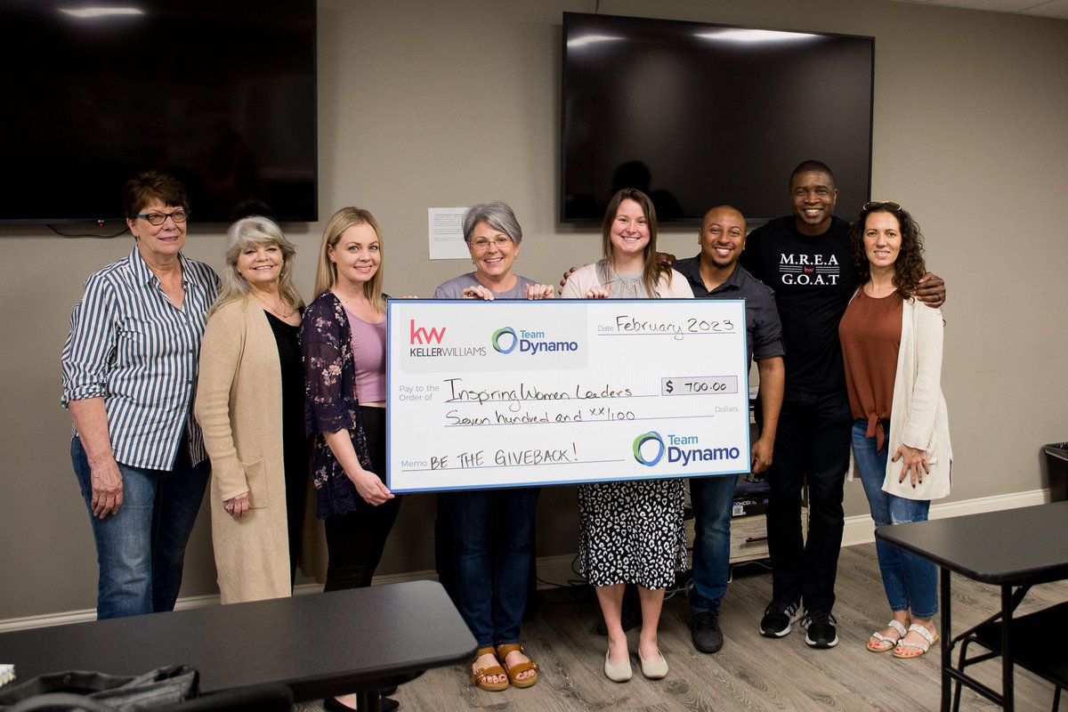 We were excited to celebrate #InternationalWomensDay with a $700 donation to the conference from Team Dynamo - Keller Williams Realty.

If you or anyone you know are looking to buy or sell their home look no further than this amazing team!  tdynamo.com