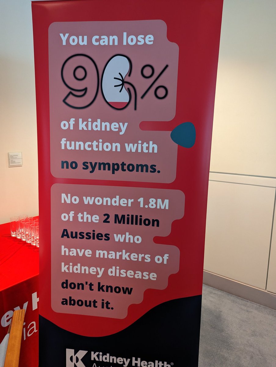 KarenDwyer12's tweet photo. #KidneyDisease is silent. By the time symptoms arise 90% of kidney function can be lost. #EarlyDetection can slow/halt progression saving lives. Get a #KidneyHealthCheck. #WKD 2023 https://t.co/T4XKfTVWG7
