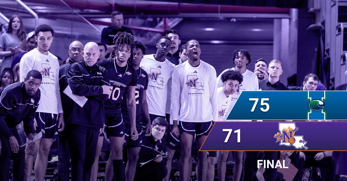 💔💔💔

Battled to the end but we will be back.

Thank you to the university and the Natchitoches community for all your support this season.

#ForkEm x #Love