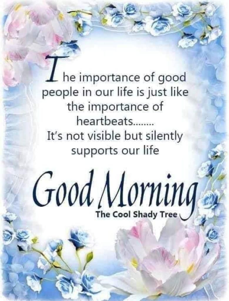 Good morning everyone